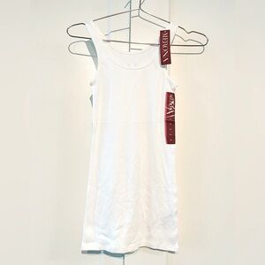 *NWT# Merona XS Classic White Tank Top